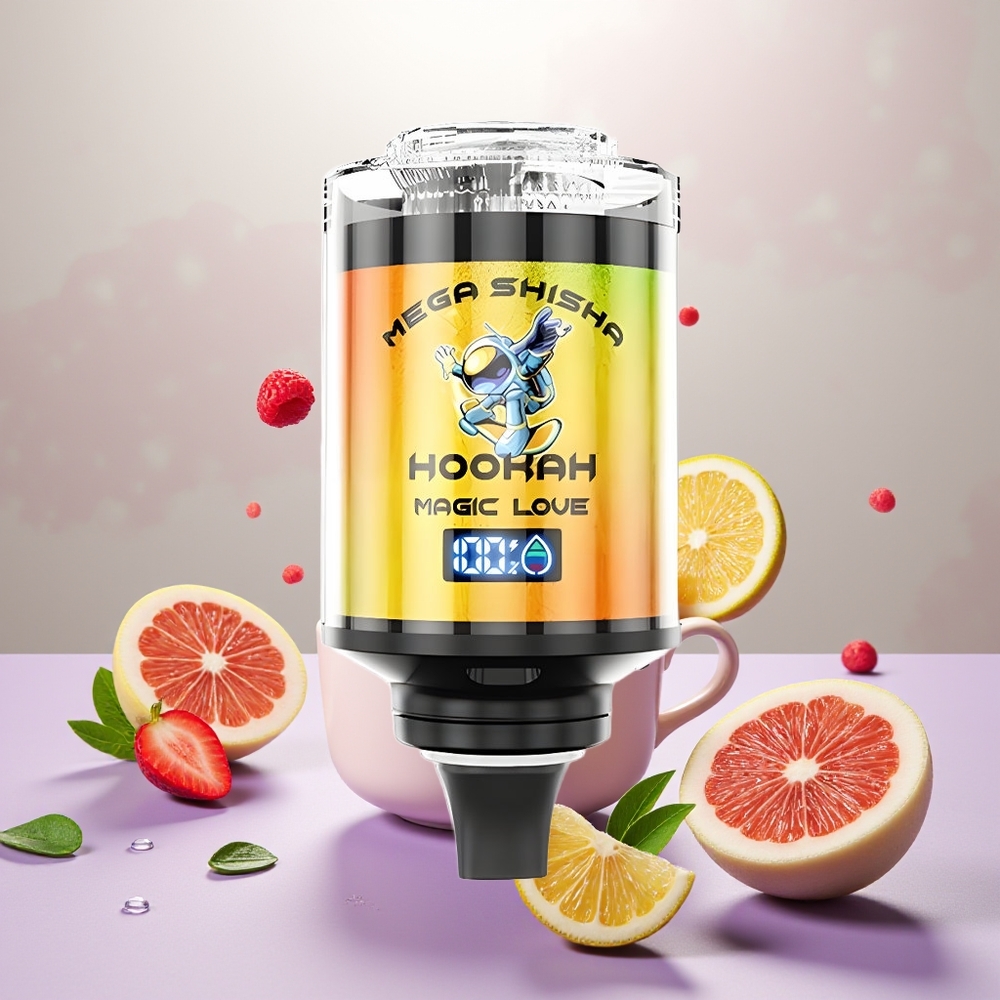 Wholesale Turkey JNR Mega Shisha Hookah 100K 2200mAh Type-C Magic Love
