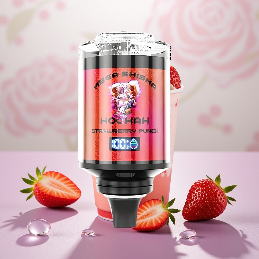 Wholesale Turkey JNR Mega Shisha Hookah 100K 2200mAh Çilekli Punch