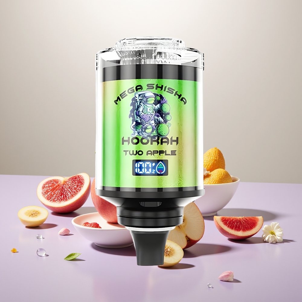 Wholesale Turkey JNR Mega Shisha Hookah 100K 2200mAh İki Elma
