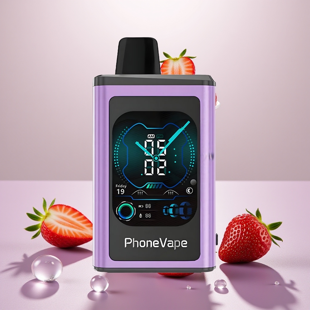 Wholesale Turkey JNR PhoneVape 30000 puf Rechargeable ve Turbo Çilek Buz Tek Kullanımlık Vape