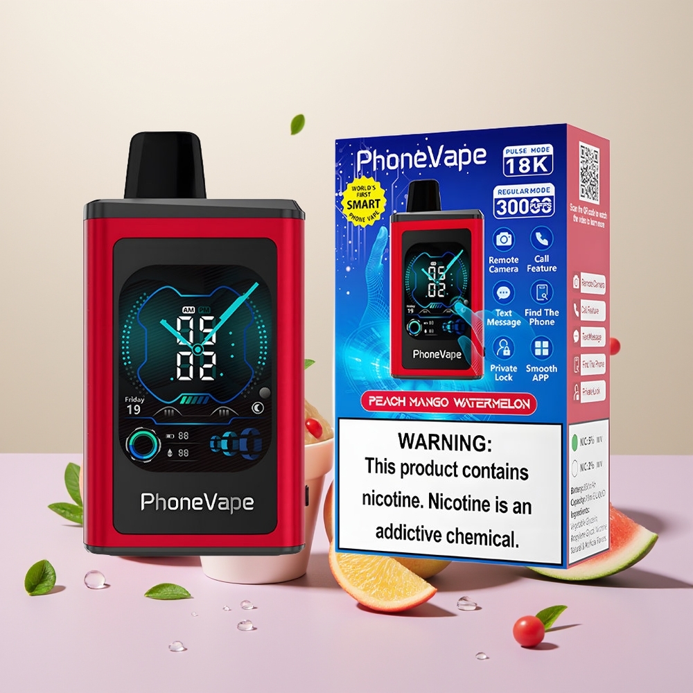 Wholesale Turkey JNR PhoneVape 30000 puf Turbo Mod Şeftali Mango Karpuz