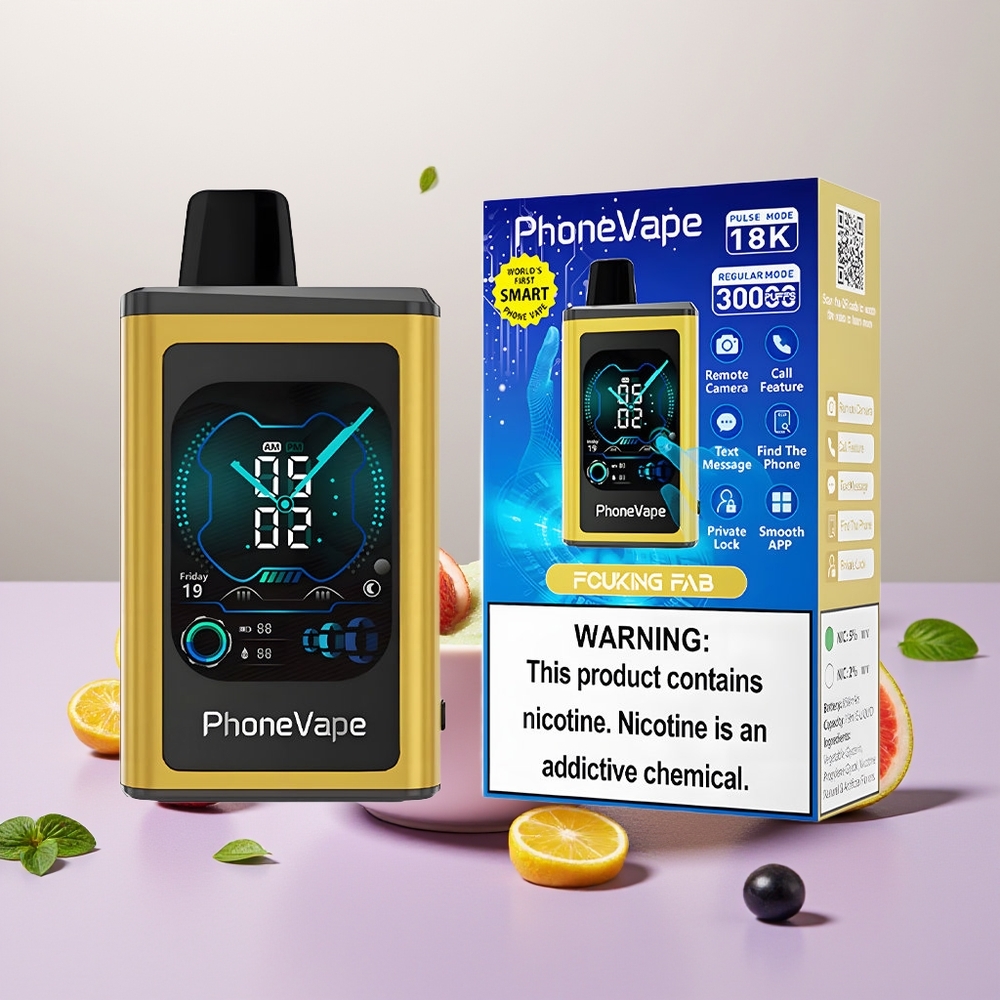 Wholesale Turkey JNR PhoneVape 30000 puffs Type-C Rechargeable Full Display Screen Fucking Fab Muhteşem