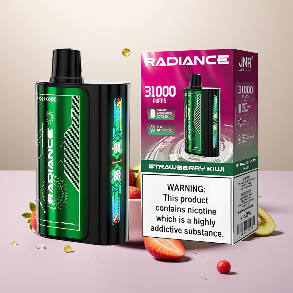 Wholesale Turkey JNR Radiance 31000 Puff Dual Mesh Çilek Kivi