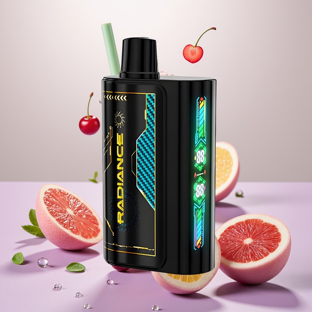 Wholesale Turkey JNR Radiance 31000 Puffs 28ml Fizzy Kiraz Kola Tek Kullanımlık Vape