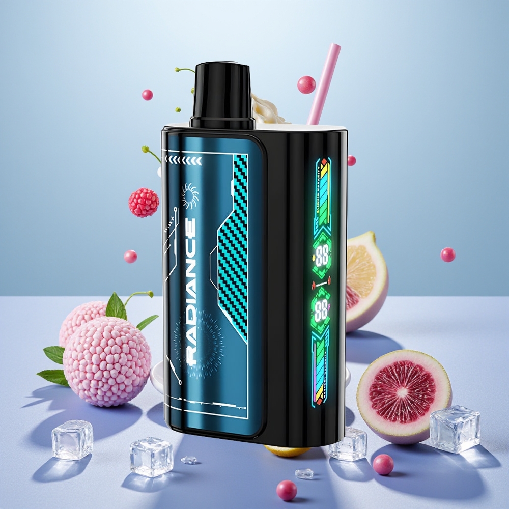 Wholesale Turkey JNR Radiance 31000 Puffs 28ml Mavi Ahududu Buz