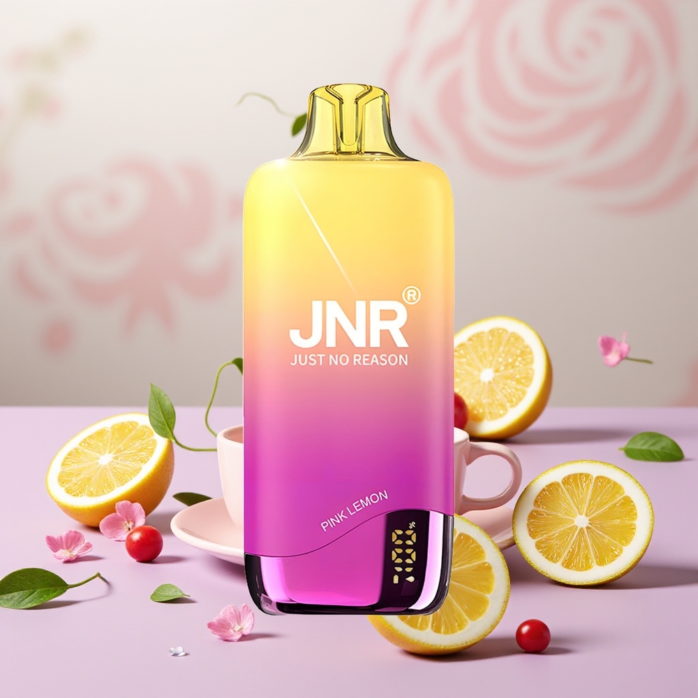 Wholesale Turkey JNR Rainbow 10500 Puffs 18ml Pembe Limon