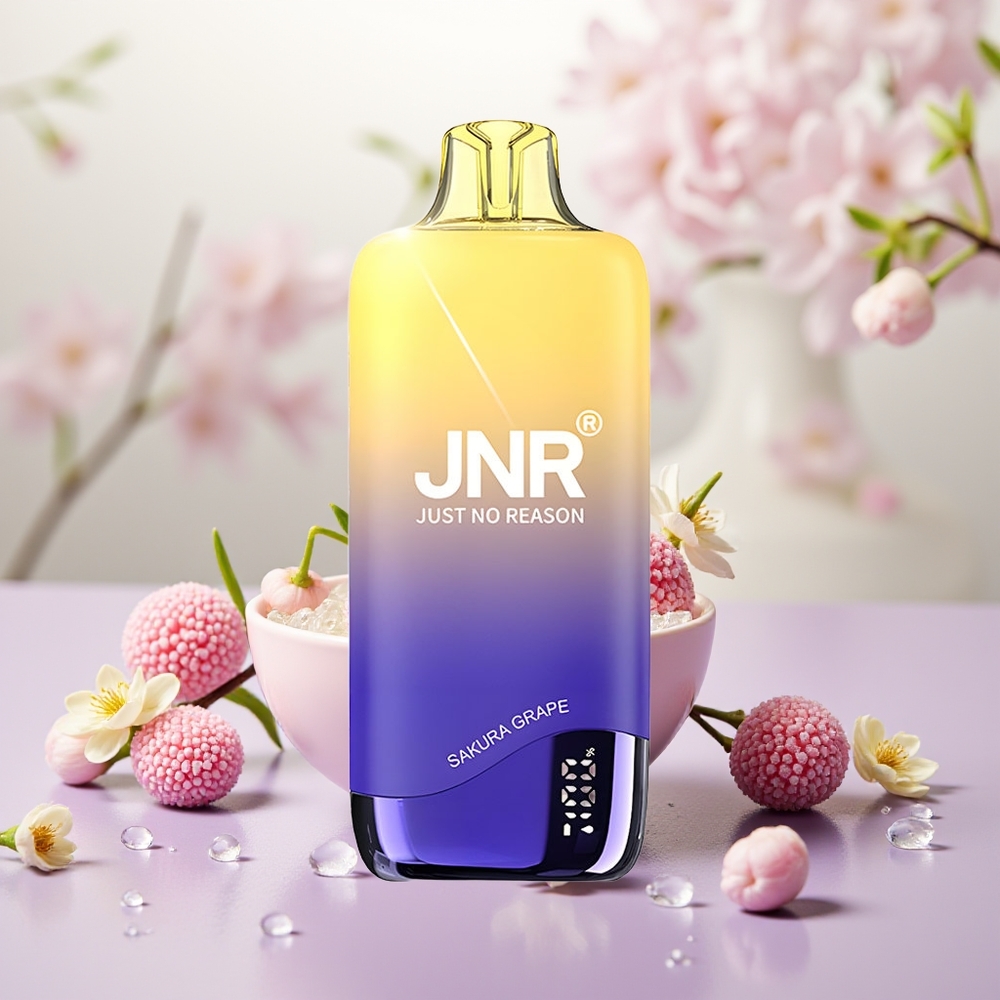 Wholesale Turkey JNR Rainbow 10500 Puffs 18ml Sakura Üzüm Tek Kullanımlık Vape