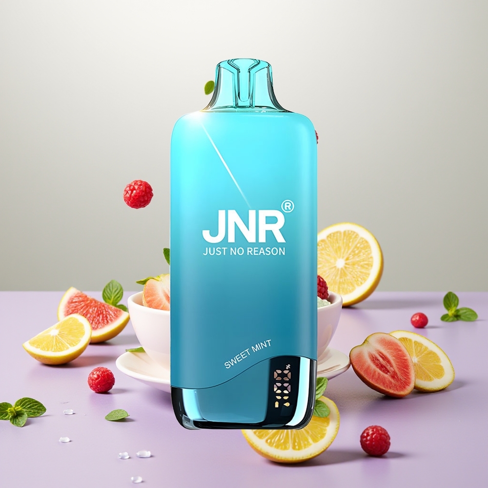 Wholesale Turkey JNR Rainbow 10500 Puffs 18ml Tatlı Nane