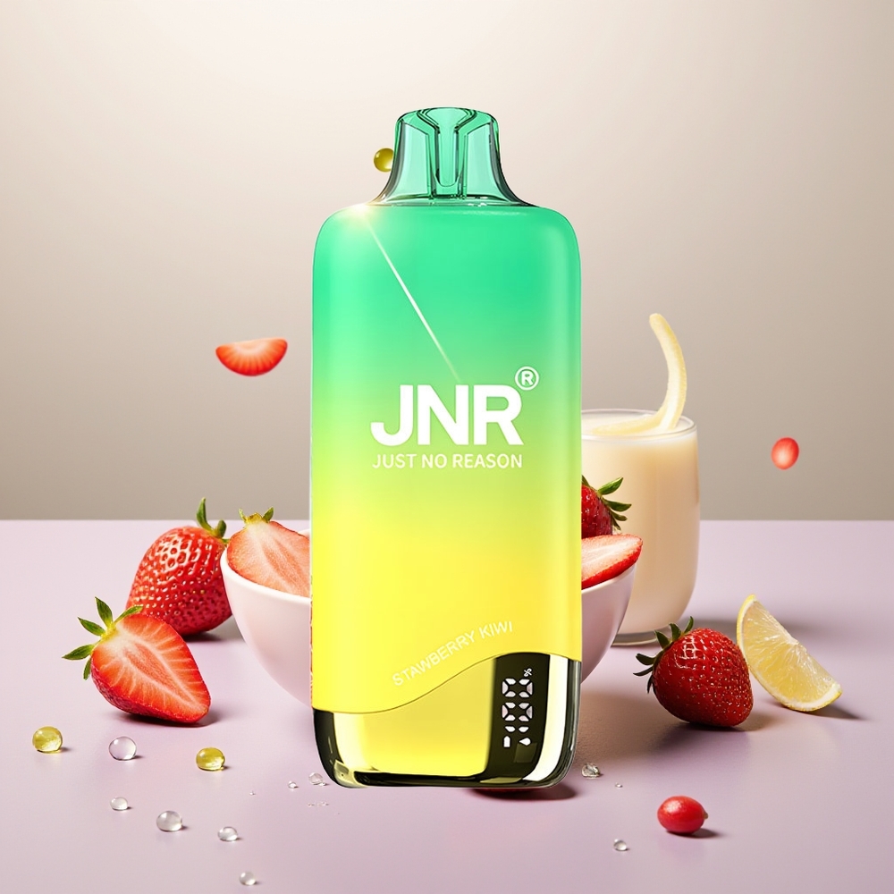 Wholesale Turkey JNR Rainbow 10500 Puffs 18ml Çilek Kivi