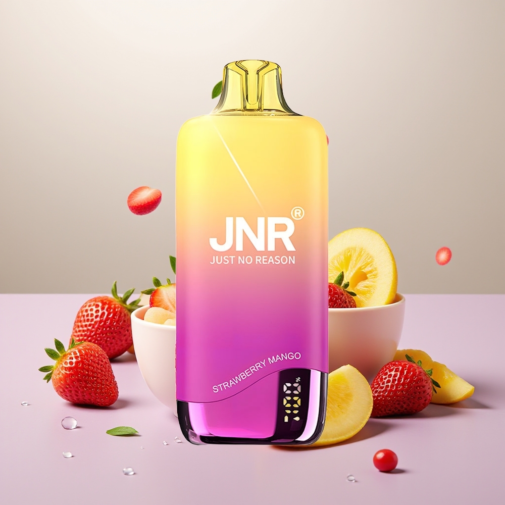 Wholesale Turkey JNR Rainbow 10500 Puffs 18ml Çilek Mango