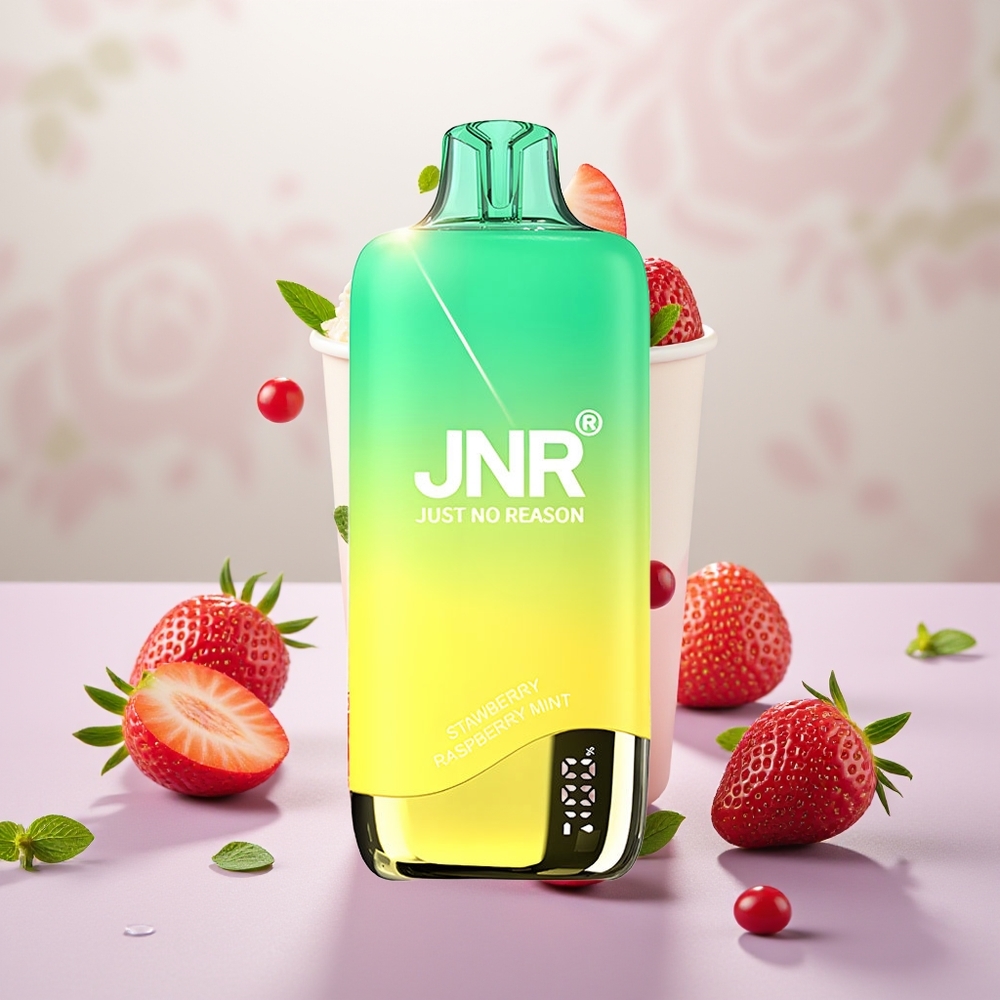 Wholesale Turkey JNR Rainbow 10500 Puffs 18ml Çilek Şeftalinanesi