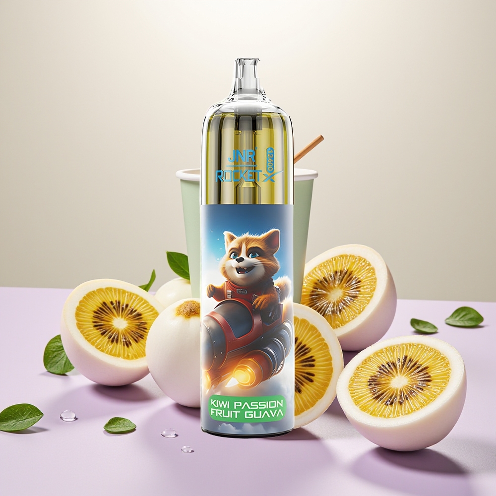 Wholesale Turkey JNR Rocket-X 12400 Puf RGB Işık Kivi Tutku Guava
