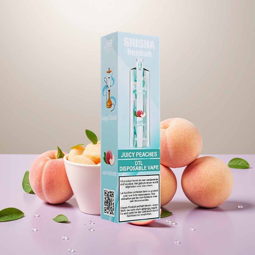 Wholesale Turkey JNR Shisha Hookah 12000 Puffs 750mAh Juici Şeftali