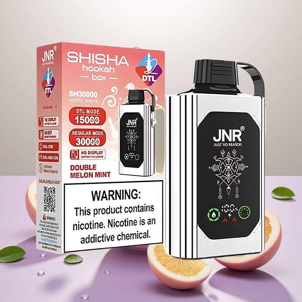 Wholesale Turkey JNR Shisha Hookah Box 20500 Puffs 25ml Çift Elma