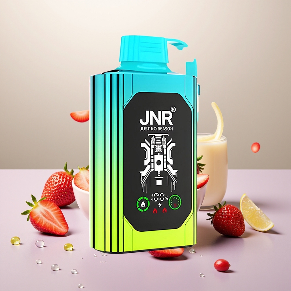 Wholesale Turkey JNR Shisha Hookah Box 20500 Puffs 25ml Çilek Kivi