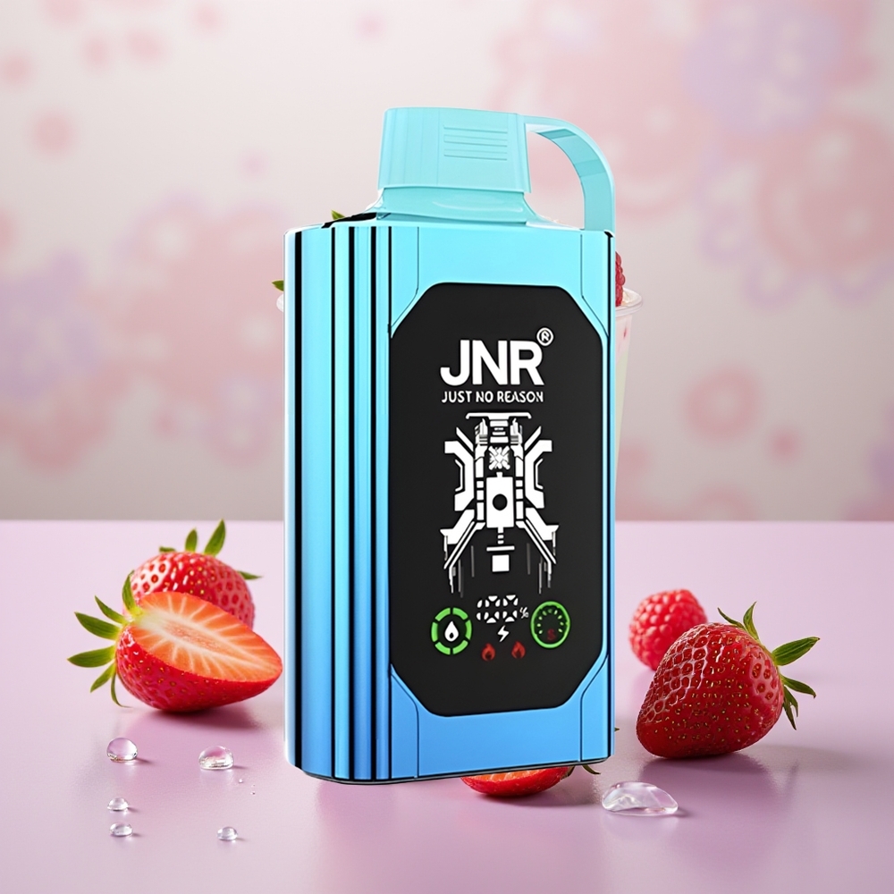 Wholesale Turkey JNR Shisha Hookah Box 20500 Puffs Dual Mesh Coil Çilek Ahududu Şeker