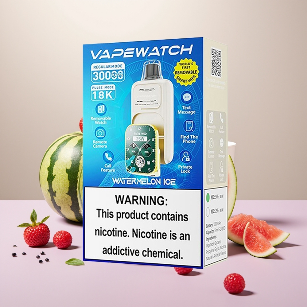 Wholesale Turkey JNR VapeWatch 30000 Puff 19mL 5% Nikotin Karpuz Buz