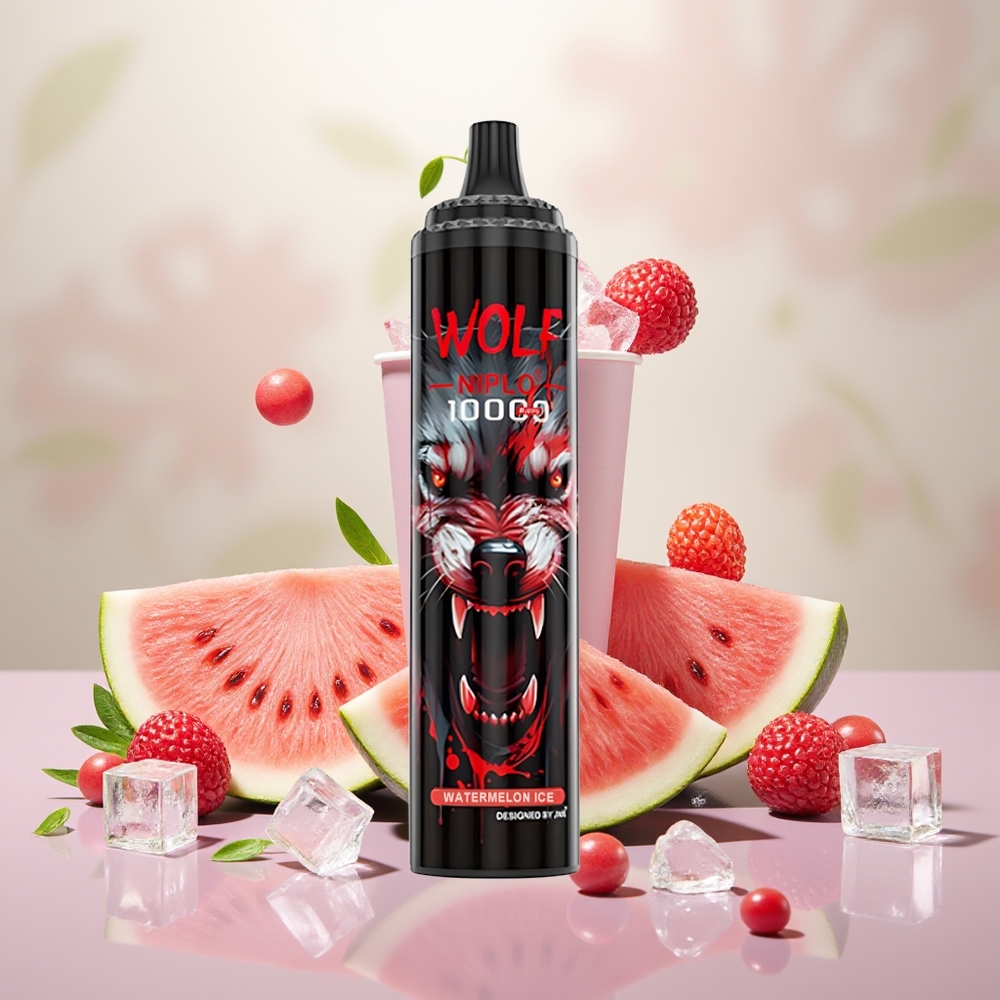 Wholesale Turkey JNR Wolf Niplo 10000 Puffs 20ml Karpuz Buz