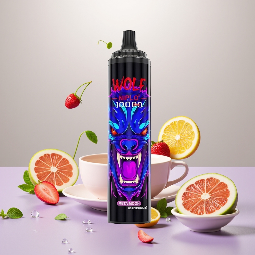 Wholesale Turkey JNR Wolf Niplo 10000 Puffs 20ml Meta Ay