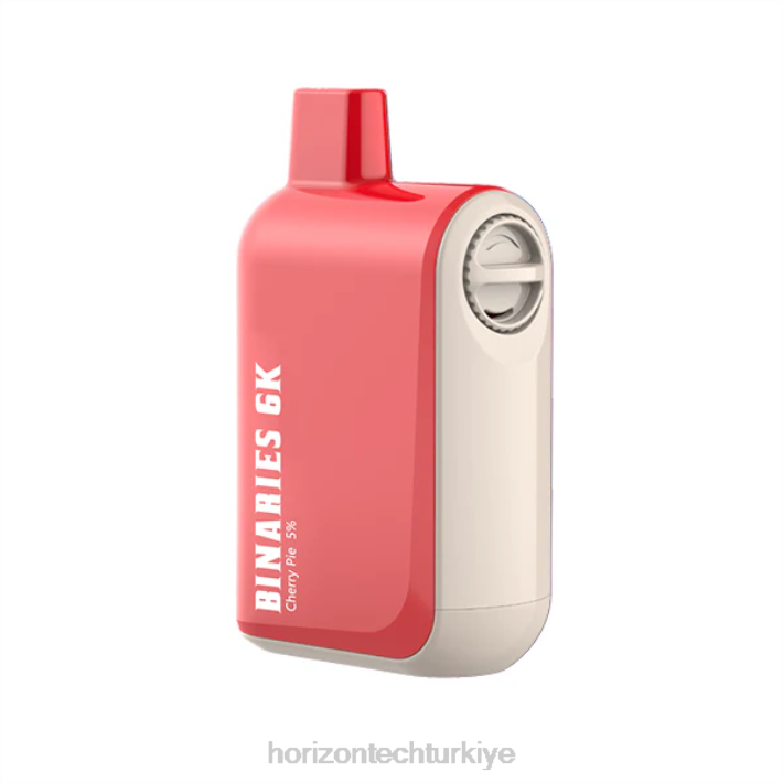 HorizonTech Binaries Cabin tek kullanımlık 15ml Kirazlı pasta L26T23 Horizontech Vape Türkiye