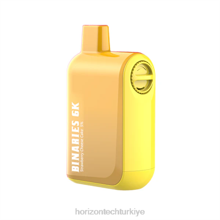 HorizonTech Binaries Cabin tek kullanımlık 15ml Çilekli cheesecake L26T42 Horizontech Ankara